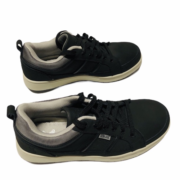 Iron Age Board Rage Leather Steel Toe Work Shoes - Picture 2 of 6